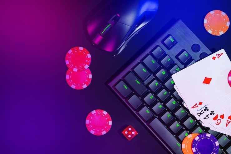 Tampilan awal kenzobet bernuansa ungu futuristik